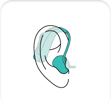 Behind-the-Ear hearing aid illustration